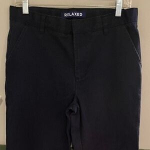 French toast pants Big Boys Size 18 Navy Blue